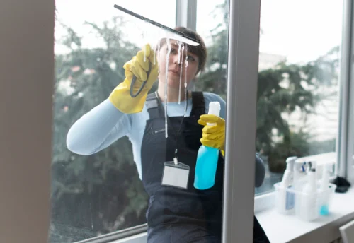 Nettoyage de vitres intérieures et extérieures à Revonnas